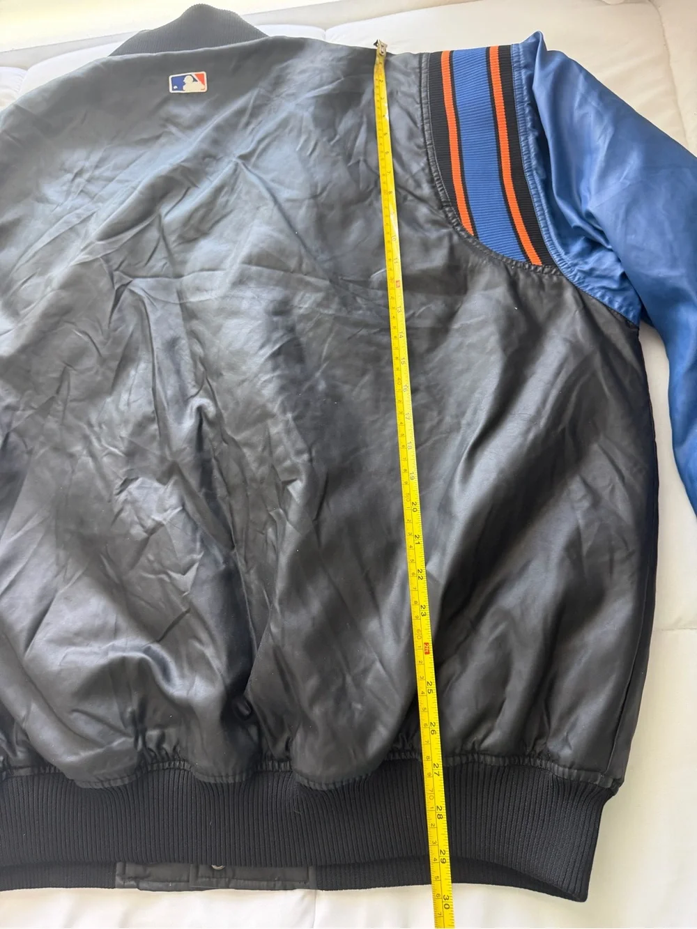 Vintage Majestic Mets Diamond Collection XXL Puffer Bomber Jacket MLB Varsity